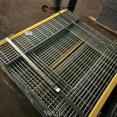 Die Verarbeitung des verzinkten Stahlgitters ist abgeschlossen